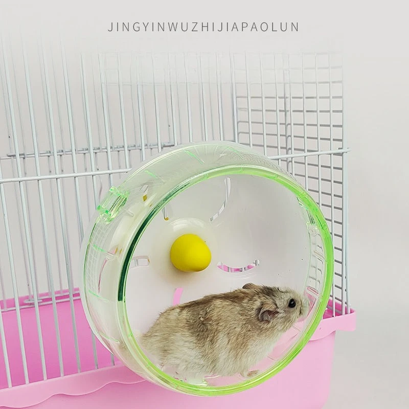 Hamster Cage Wheel - 1 قطعة 12-21 سنتيمتر الهامستر قرص