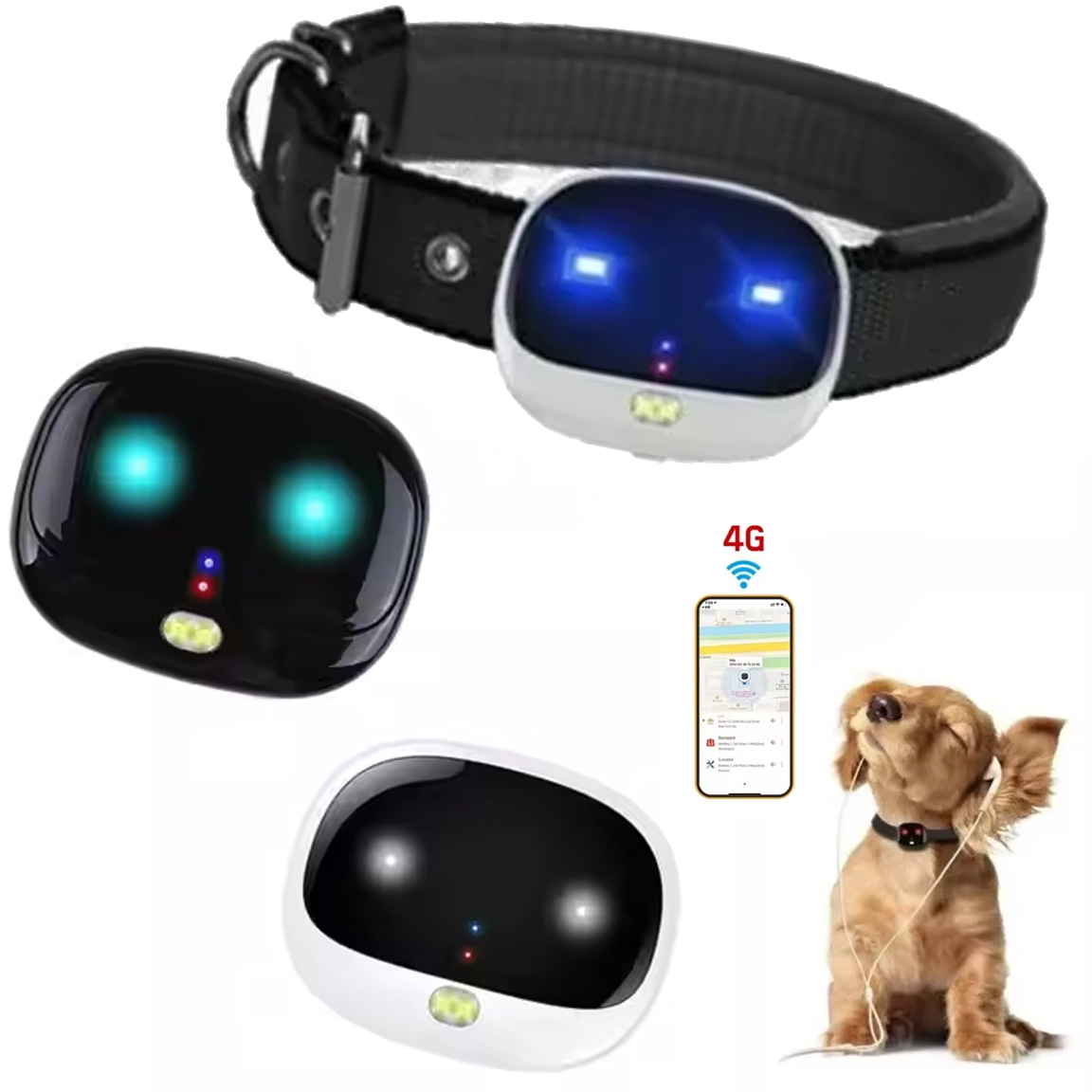 Pet Supplies Locations - 4G جهاز تتبع صغير بنظام تحديد