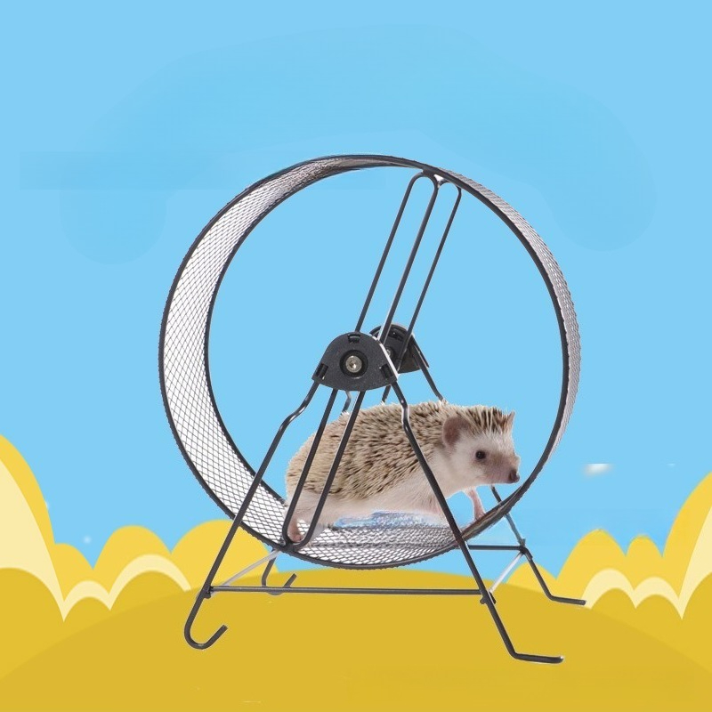 عجلة معدنية صامتة للجري مقاس 3 - مراجعة Hamster Cage Wheel وسعره
