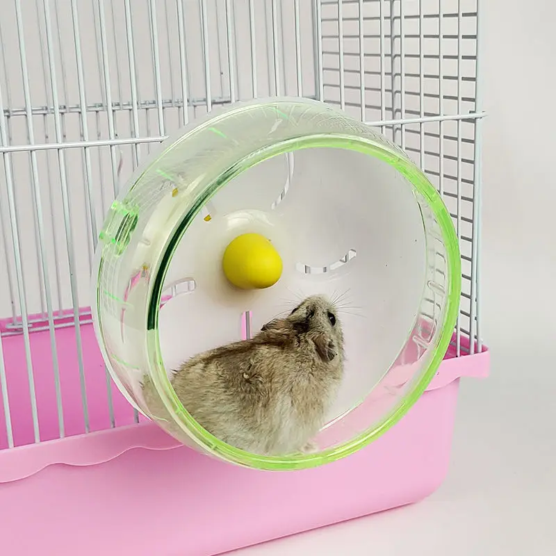 1 قطعة 12-21 سنتيمتر الهامستر  - مراجعة Hamster Cage Wheel وسعره