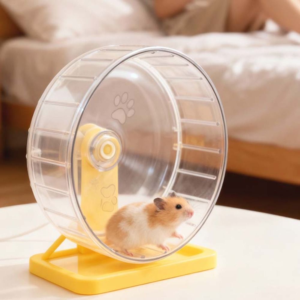 عجلة جري صامتة للهامستر سهلة ا - مراجعة Hamster Cage Wheel وسعره