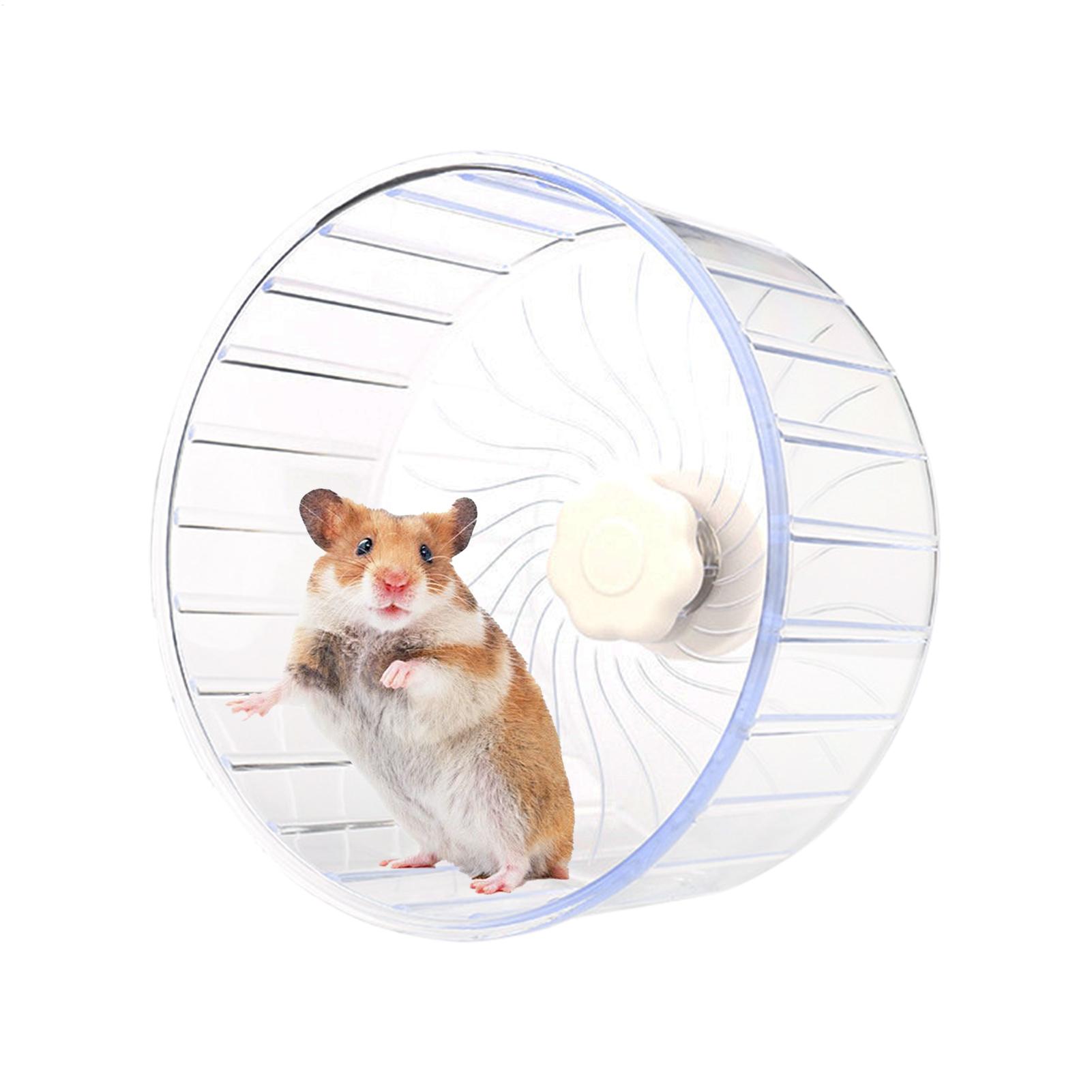 عجلة هامستر صامتة بمحامل مزدوج - مراجعة Hamster Cage Wheel وسعره