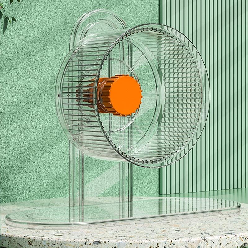 عجلة الجري تحمل حزام صامت ، ال - مراجعة Hamster Cage Wheel وسعره